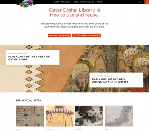 Qatar Digital Library http://www.qdl.qa/en